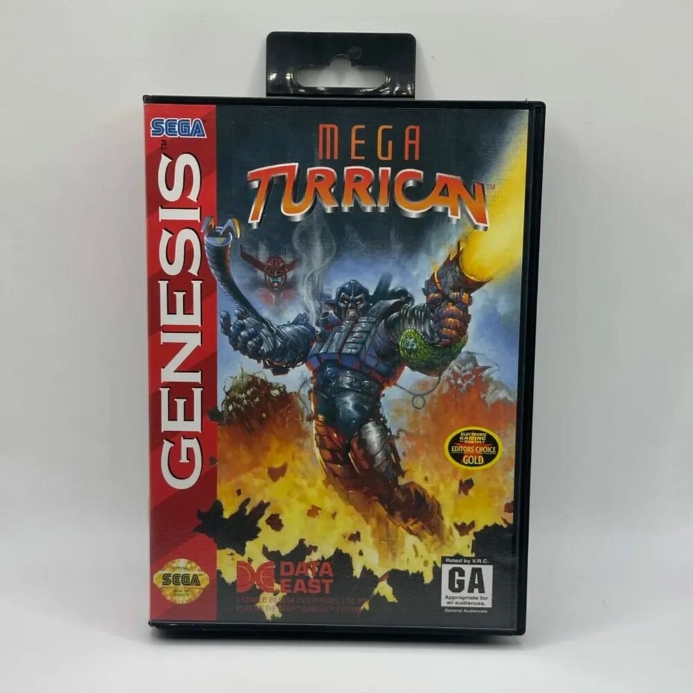 Mega Turrican (Sega Genesis, 1994) CIB MINT